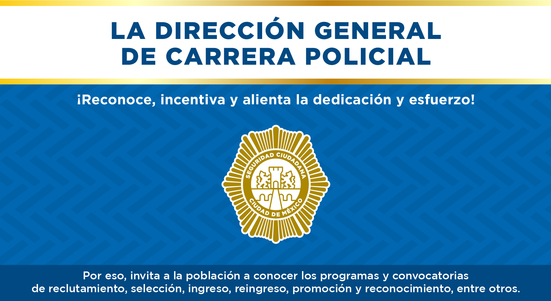 Bienbenidos a la Dirección de Carrera Policial