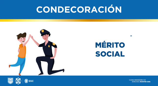 Condecoración al mérito policial social