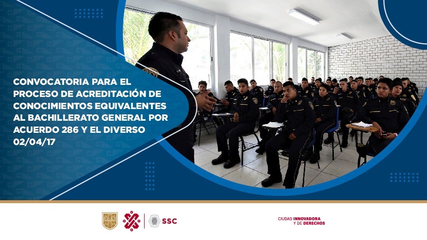 Convocatoria Selección de Instructoras y/o Docentes en la Universidad de la Policía de la CDMX
