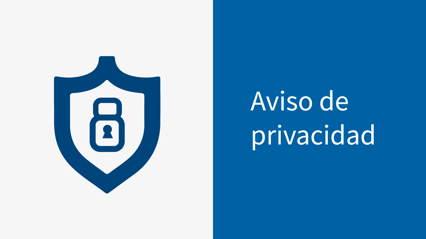 Aviso de privacidad