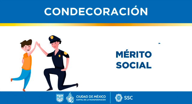 Condecoración al mérito policial social