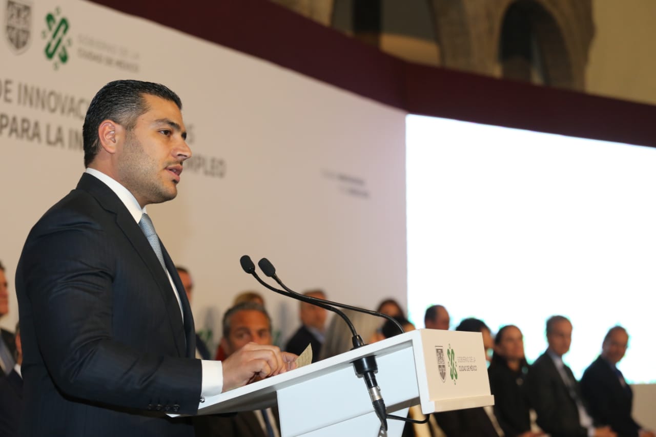 Palabras del licenciado Omar García Harfuch durante el evento “Compromiso para la Inversión y el Empleo”