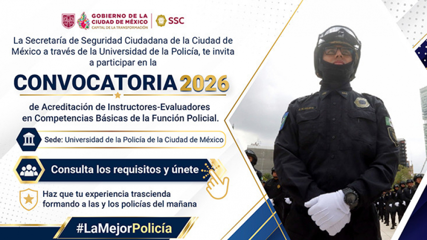 Convocatoria 2026 de Acreditación de Instructores-Evaluadores